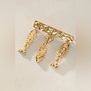 NWT! FP Free People Fish Outta Water Brooch